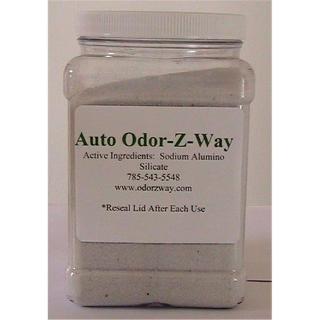 M-J ODOR-Z-WAY LLC 4 lb. Grip Container of Auto Odor-Z-Way M-336519